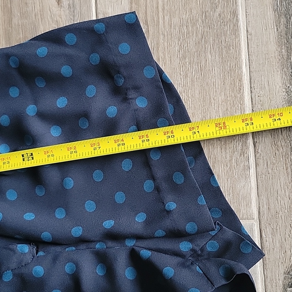 RACHEL Rachel Roy Navy Polka Dot Romper Size 6 - Picture 9 of 11